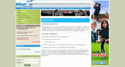 Desktop Screenshot of collegiategolf.albatross.co.in